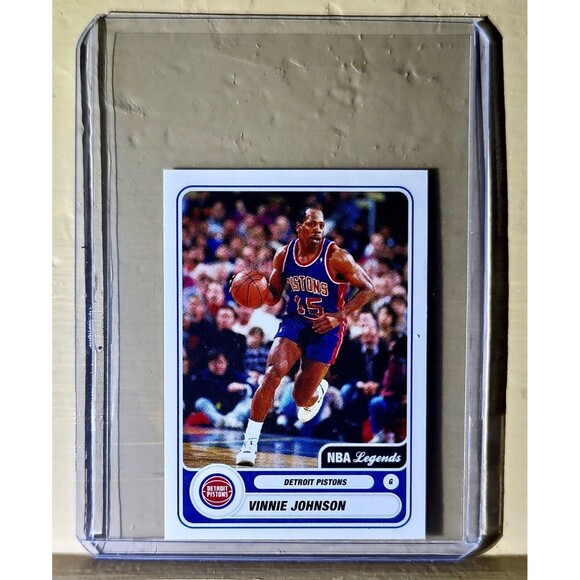 2023-24 Vinnie Johnson Panini NBA Basketball #495 Sticker NBA Legends - Picture 1 of 2